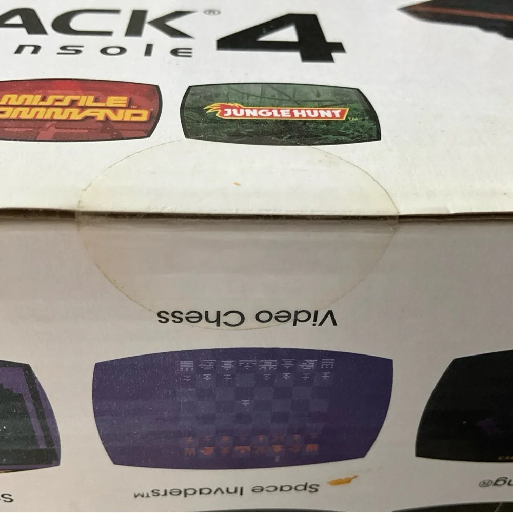 Atari Flashback 4 Classic Game Console - Black and Orange